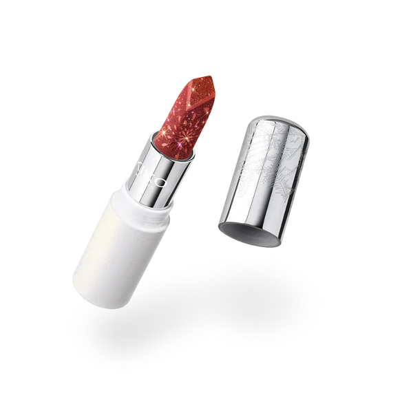 Kiko Snow-Kissed Holiday Sparkly Peaks Lipstick