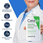 CeraVe Hydrating Cream To Foam Cleanser