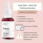 The Ordinary AHA 30% + BHA 2% Peeling Solution
