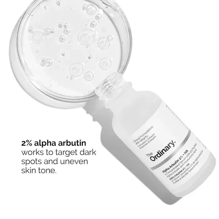 The Ordinary Alpha Arbutin 2% + HA Serum
