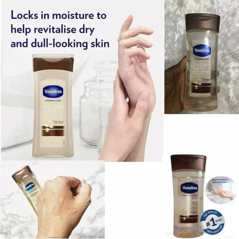 Vaseline Intensive Care Cocoa Radiant Body Oil